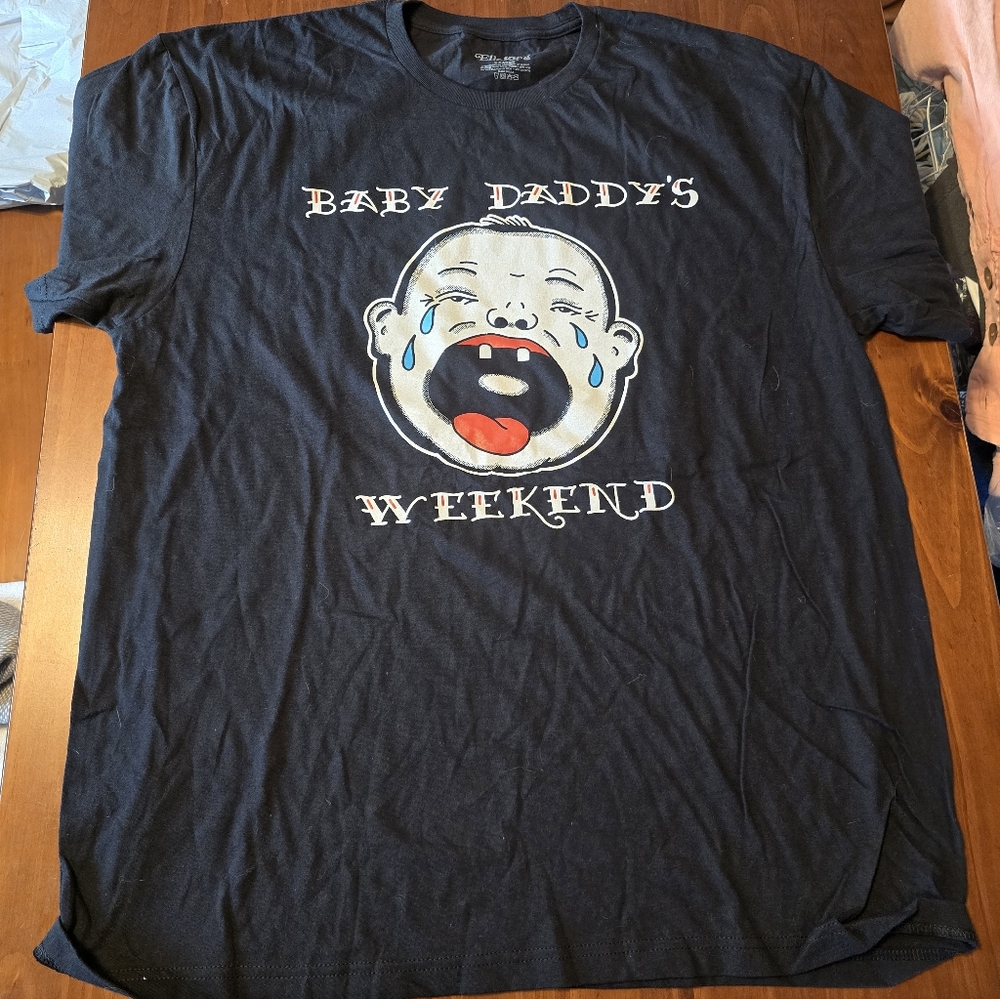 Elle King Tour Baby Daddy's Weekend Men's XL T-Shirt - Black